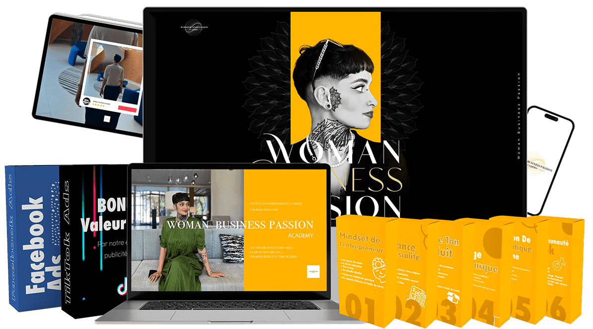 Woman Business Passion Bienvenue